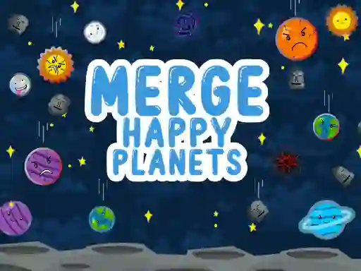 Játék Merge Happy Planets online