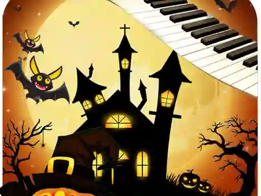 Játék Halloween Piano Tiles online