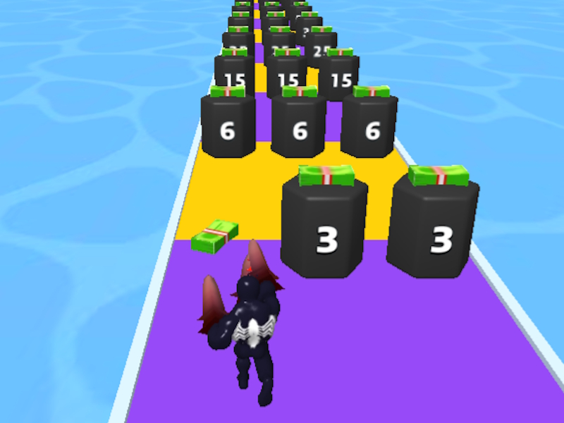 Játék Venom Run 3D online