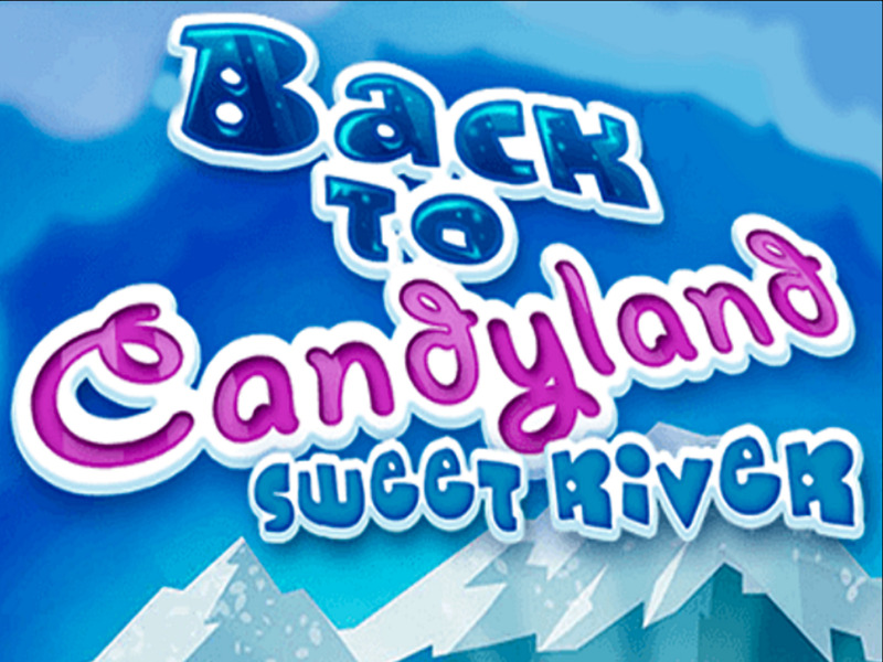 Játék Vissza Candyland édes folyó online