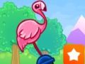 Játék Flamingo szörfös  online