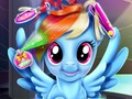 Játék Rainbow póni igazi hajvágás  online
