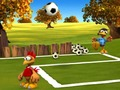 Játék Moorhuhn foci  online
