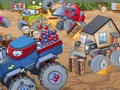 Játék Nickelodeon pusztítás teherautó derbi  online