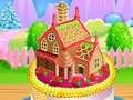 Játék Babaház torta főzés  online
