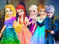 Játék Hercegnők tűzijáték party  online