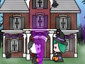 Játék Halloween ház dekorátor online