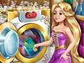 Játék Goldie Princess Mosoda napja  online