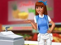 Játék Super Market Pénztár lány  online