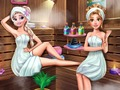 Játék Jégkirálynő szauna való élet online