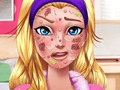 Játék Barbie Hero Face probléma  online