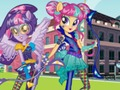 Játék Lányok az Equestriából. Baráti játékok: Íjászat  online