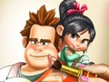 Játék Vanellope von Cupcake kifestőkönyv  online
