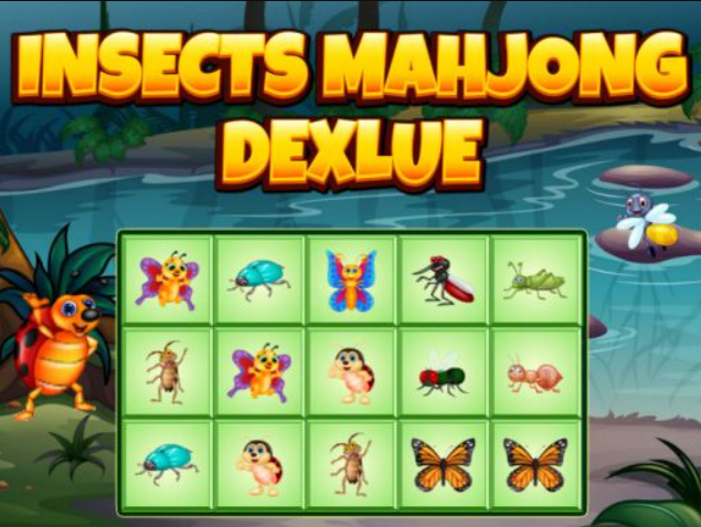Játék Rovarok Mahjong Deluxe  online