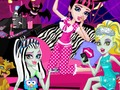 Játék Monster Slumber Party Vicces Arcok  online