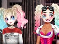 Játék Harley Quinn Hair és Smink Stúdió  online