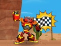 Játék Flash és csodaautók: robotversenyzők programkódja  online