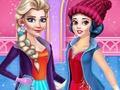 Játék Princess téli tevékenységek  online
