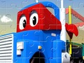 Játék Car City Trucks Jigsaw online