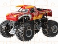 Játék Monster Truck Jigsaw kihívás online