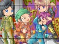 Játék Graffiti művészek csúszó puzzle  online