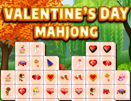 Játék Valentin-napi Mahjong  online