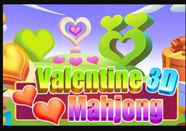 Játék Valentin 3D Mahjong  online