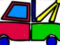 Játék Vissza az iskolába: Teherautófestés  online