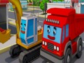 Játék Teherautók és Digger Jigsaw  online