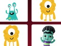 Játék Monsters memória mérkőzés online