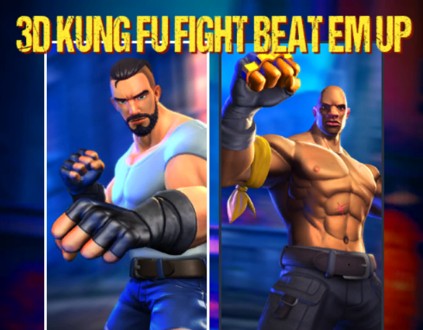 Játék 3d Kung Fu küzdelem Beat Em Up  online
