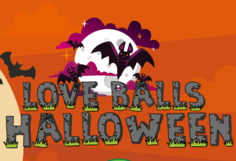Játék Szerelem labdák Halloween  online