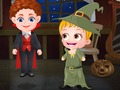 Játék Baba mogyoró Halloween éjszaka  online