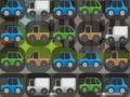 Játék Aranyos autók és teherautók  online