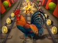 Játék Dühös kakas fut metró  online