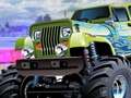 Játék Monster Truck Beach szörfözés  online