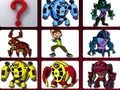 Játék Ben 10 memória kihívás  online
