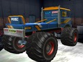 Játék Monster truck vezetése a hegyeken keresztül  online