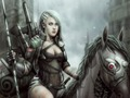 Játék Lány katonák puzzle  online