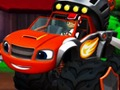 Játék Monster Trucks rejtett kerekek  online