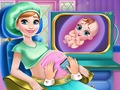 Játék Ice Princess Terhes Check Up  online