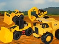 Játék Építőipari járművek játékok puzzle  online