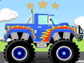Játék Fun Monster Trucks kirakós játék  online