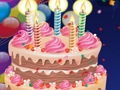 Játék Születésnapi torta puzzle  online