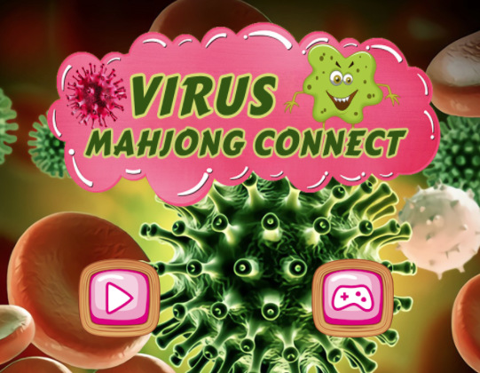 Játék Vírus Mahjong kapcsolat  online