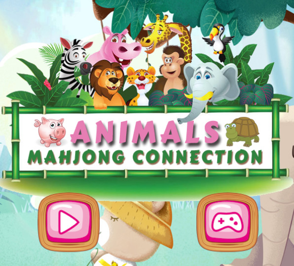Játék Állatok Mahjong kapcsolat  online