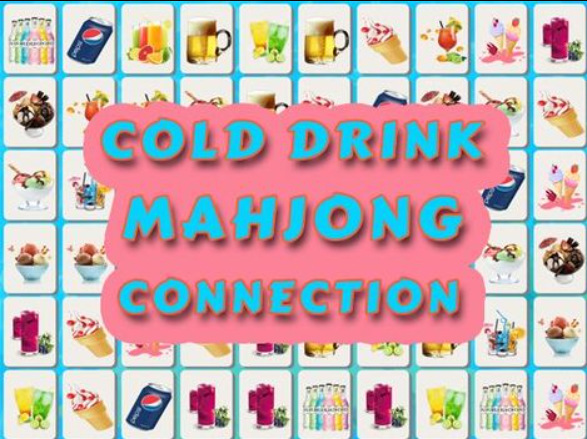 Játék Hideg ital Mahjong kapcsolat  online