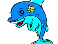 Játék Delfin kifestőkönyv  online
