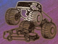 Játék Monster Trucks színezés  online