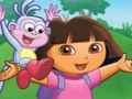 Játék Dora az Explorer kirakós  online